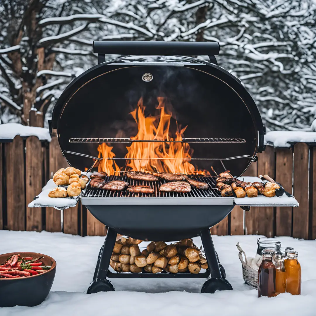 Grillen im Winter