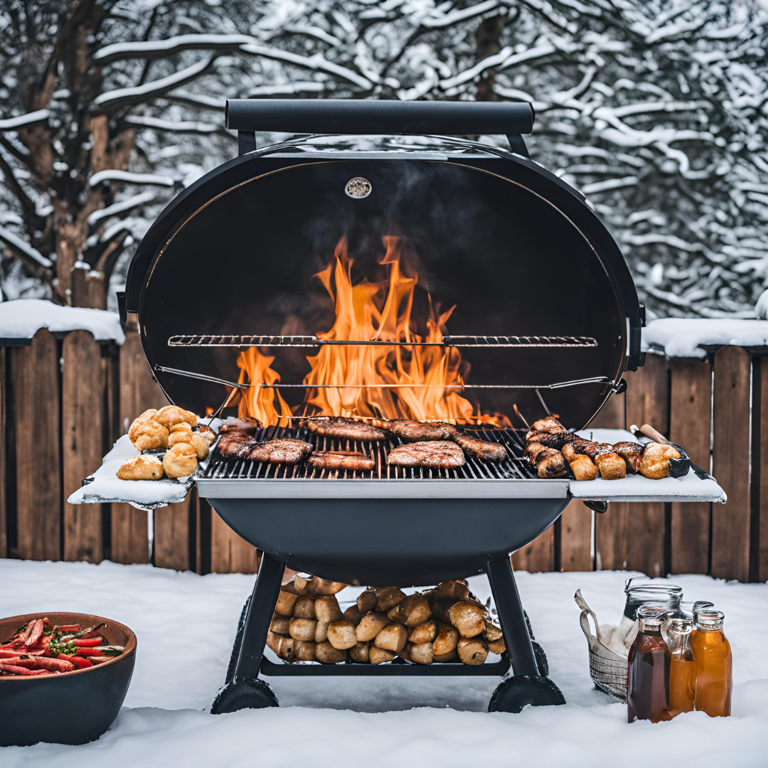 Grill im Winter